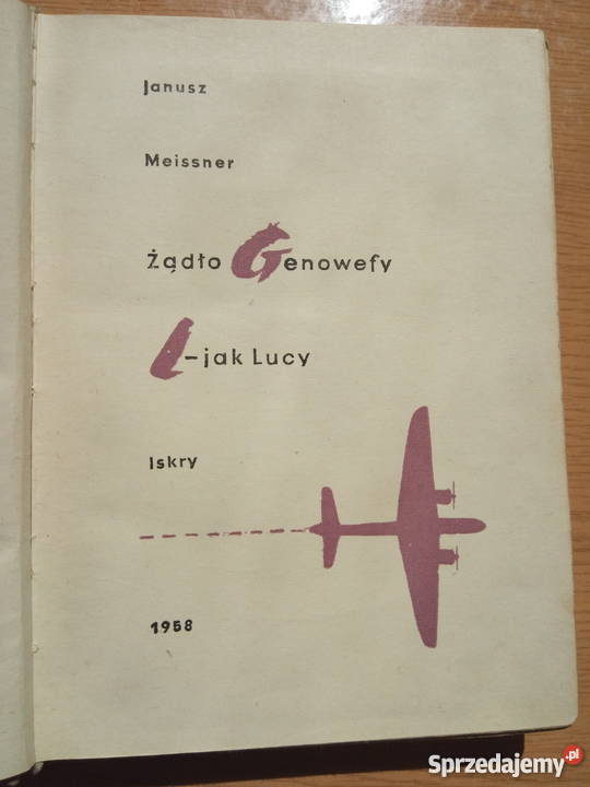 Żądło Genowefy i L Lucy 2 tytuły w jednej Rok wydania 1958 Dąbrowa Górnicza sprzedam