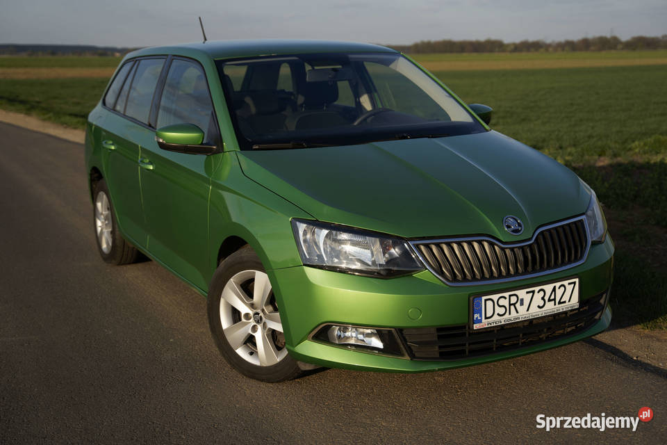 Skoda Fabia 14 TDI 105 kombi pierwsza rej 2018 Środa Śląska