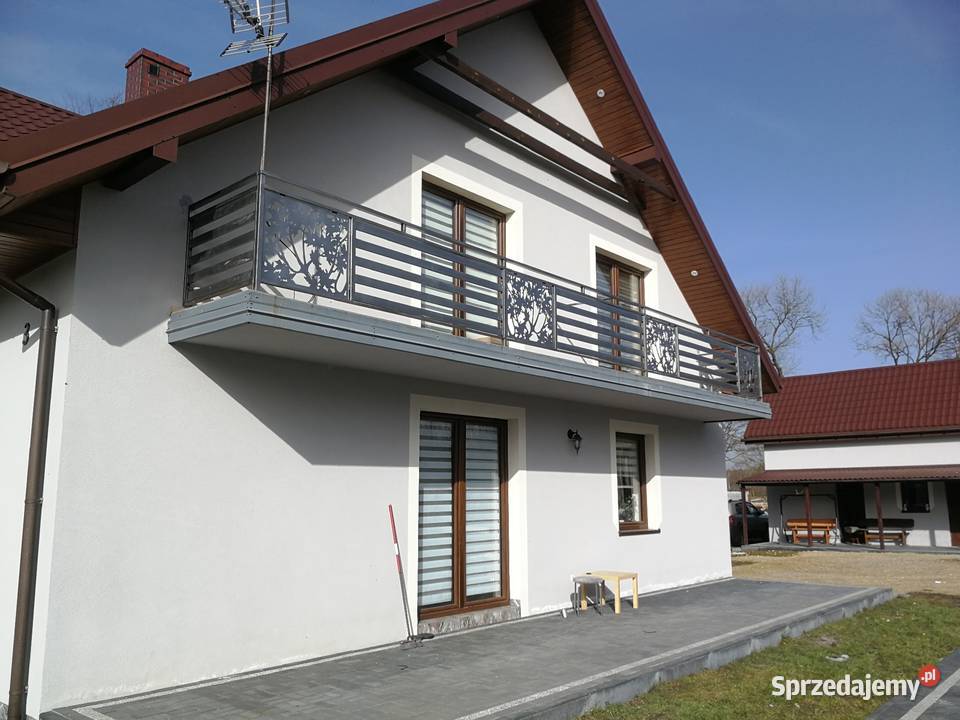 balkon wzór wypalany z blach laserem łódzkie