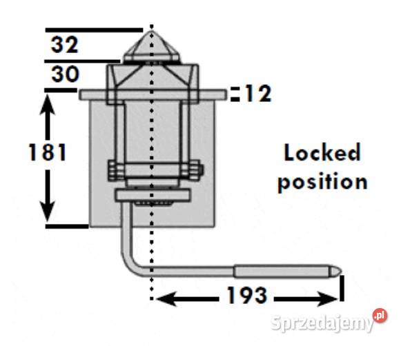 Twistlock do naczepy trailer mocowanie kontenera Gorzów Wielkopolski sprzedam