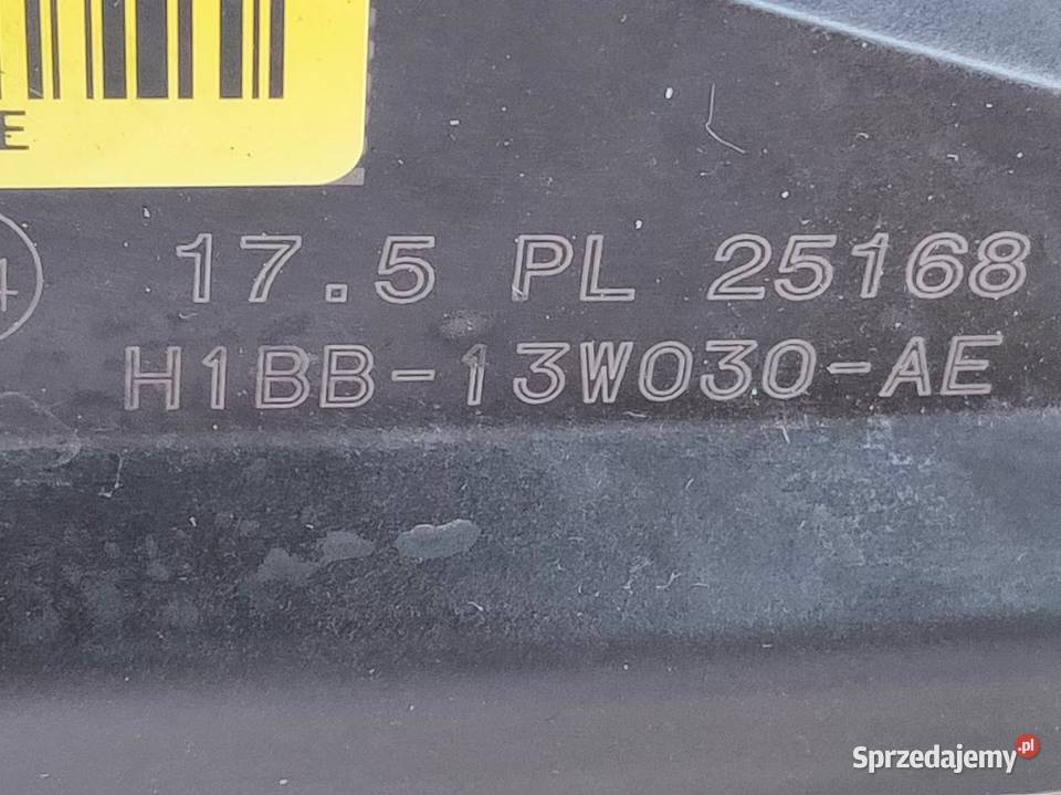 Lampa Lewy Przód Ford Fiesta MK8 2017 Lampy przednie Pleszew