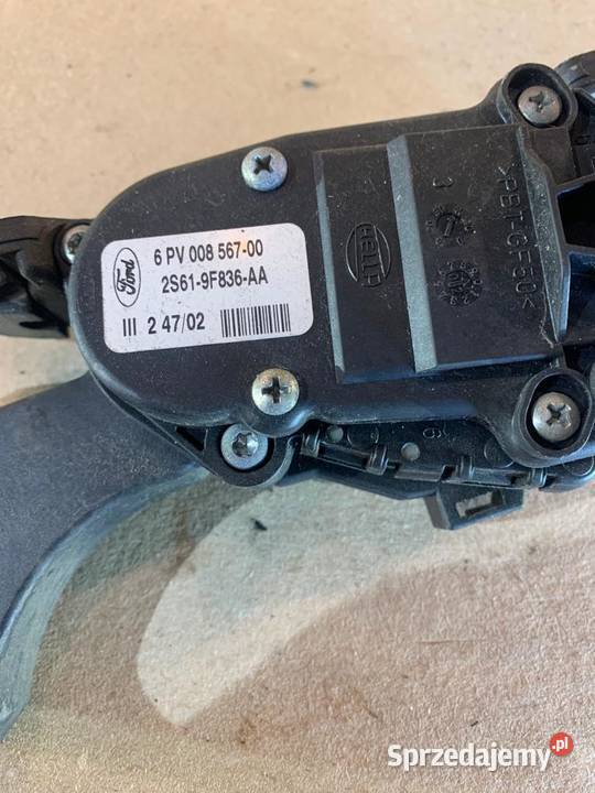 Pedał potencjometr gazu Ford fiesta mk6 zachodniopomorskie Szczecin
