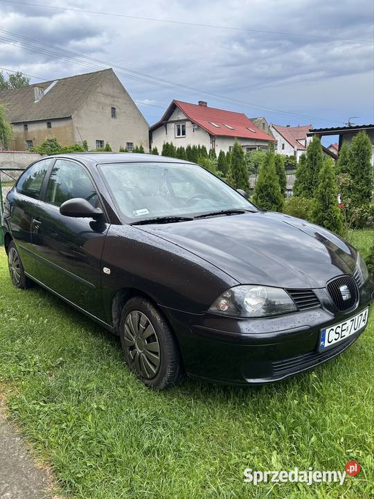 Seat Ibiza czarny Ibiza Mała Cerkwica