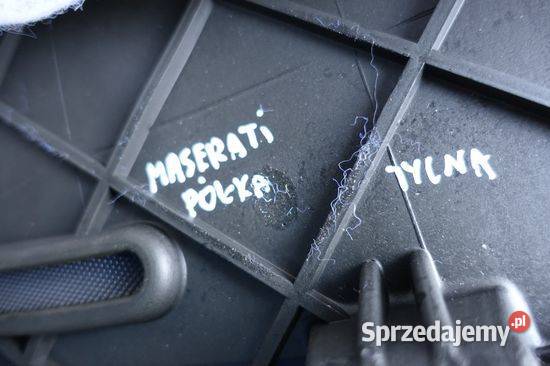 Maserati Granturismo GT TYLNA TYLNIA PÓŁKA Chełm