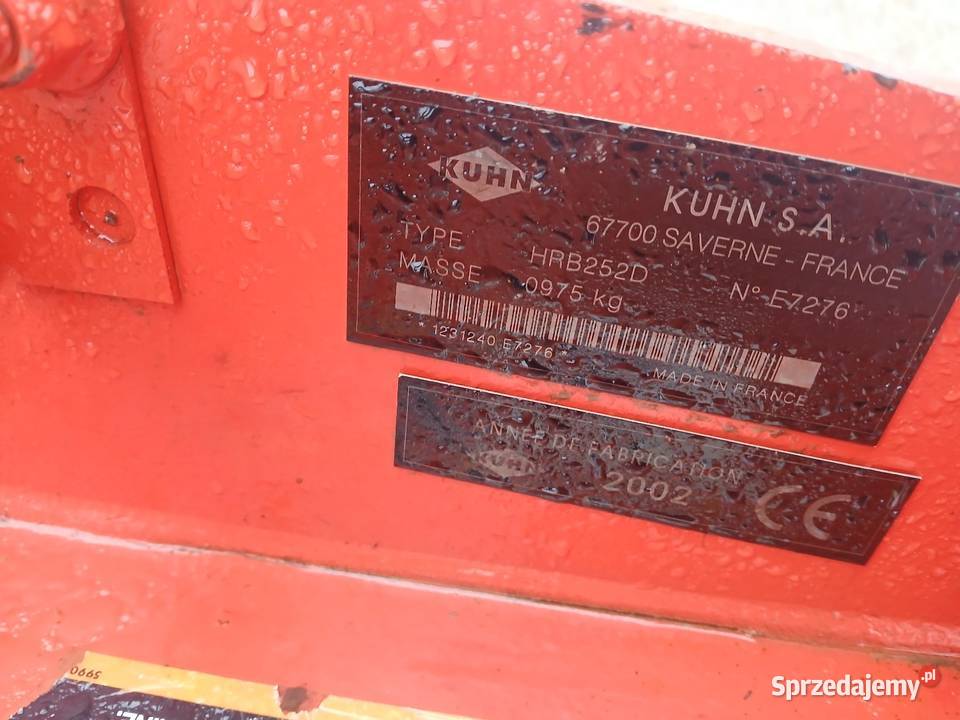 Brona wirowa 25 kuhn z Niemiec Nowy Korczyn sprzedam