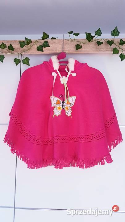 Ponczo Narzuta Polar Nowa Chybie