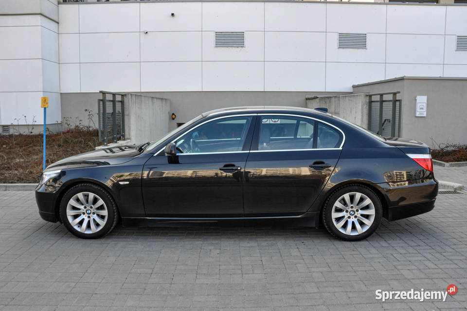 BMW Seria 5 30 272 2007 r Lift Skóry Automat Wrocław