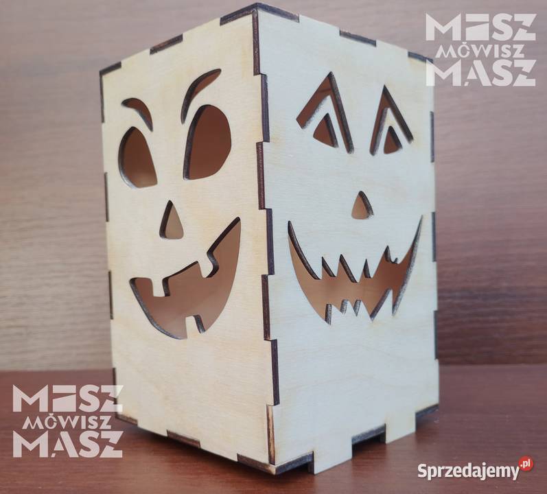 Lampion HALLOWEEN led dekoracje latarnia Racot