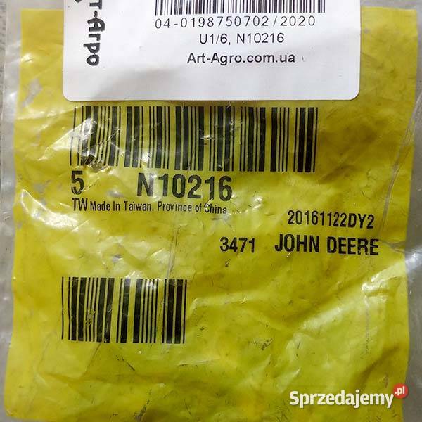 N10216 Śruba kołnierza John Deere mazowieckie