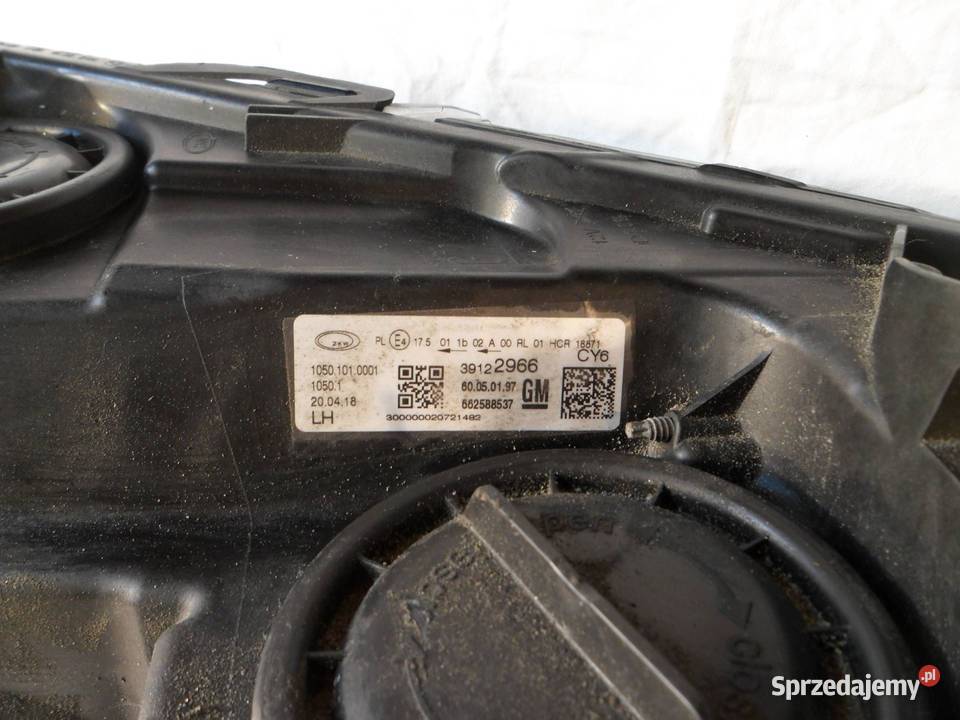 REFLEKTOR PRZÓD STRONA LEWA OPEL INSIGNIA B Nowy Tomyśl