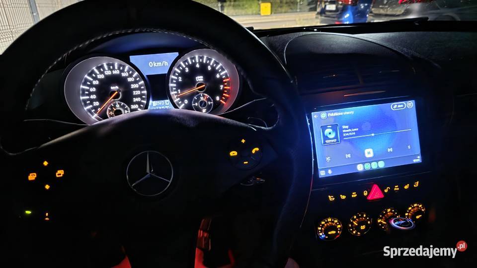 Mercedes SLK 300 V6 CarPlay Kamerabogata wersja czarny Opole