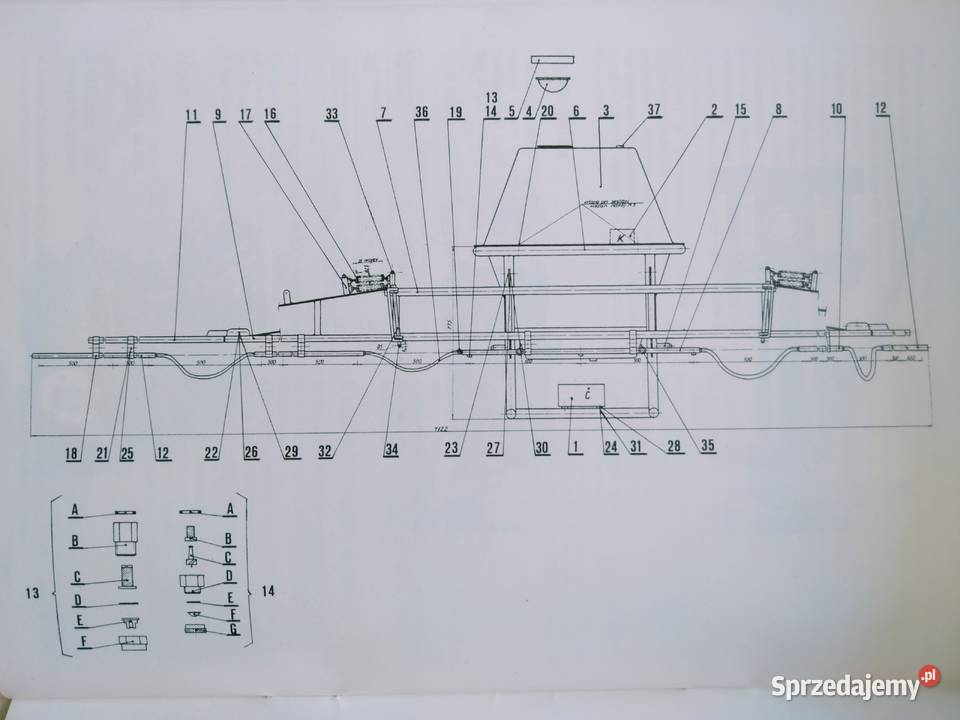 OPRYSKIWACZ ogrodniczy zbiornik 200l do TZ4K14 Zamość