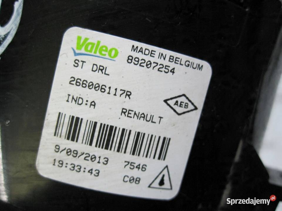MERCEDES CITAN I W415 14r halogen prawy przód