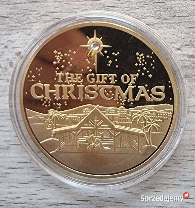NARODZENIE CHRYSTUSA BOŻONARODZENIOWY MEDAL Z Sosnowiec