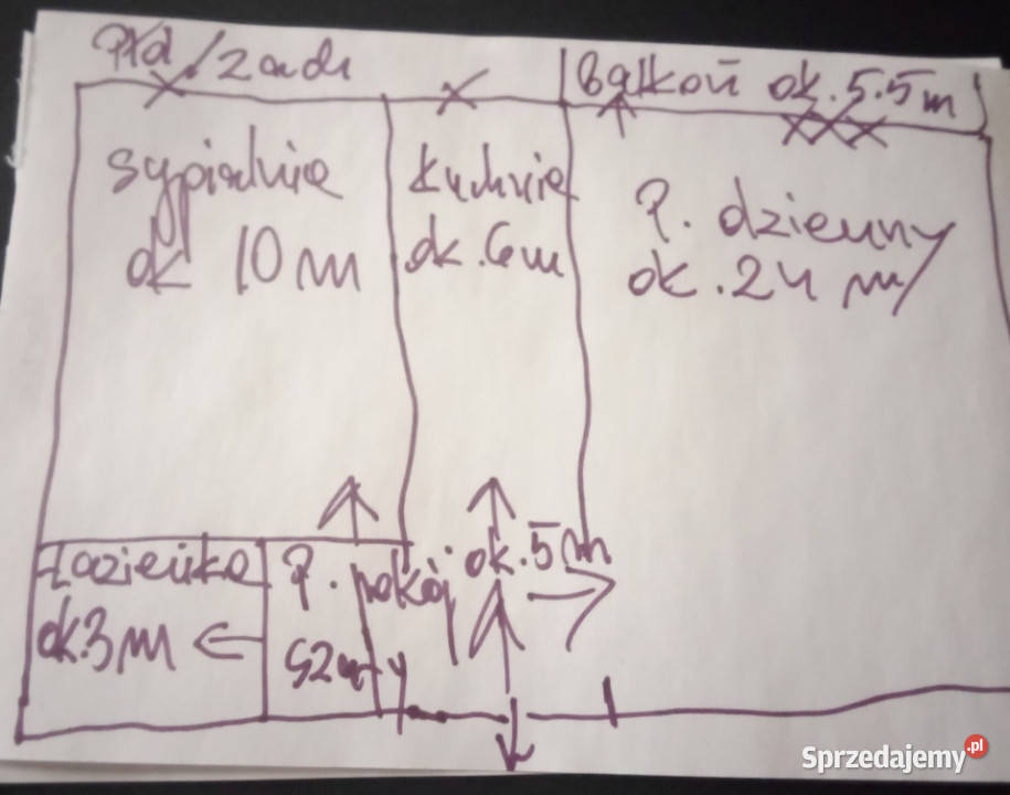 Warszawy Otwock 49m wysoki parter ogródek z sprzedam