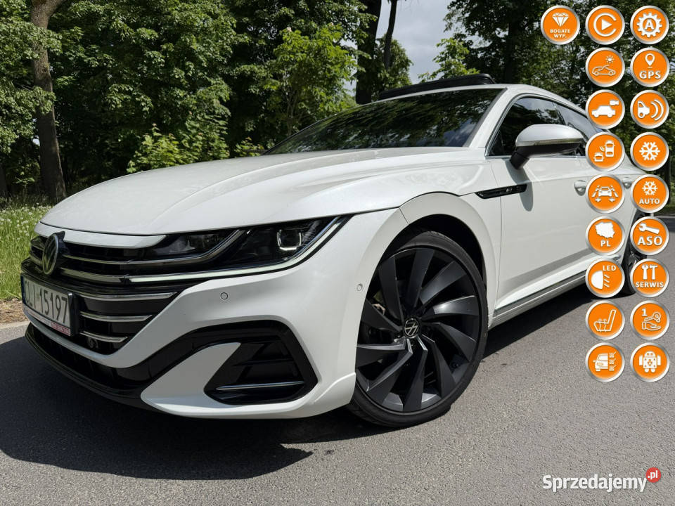 Volkswagen Arteon Shooting Brake 20 TDI Rline asystent pasa ruchu Józefkowo