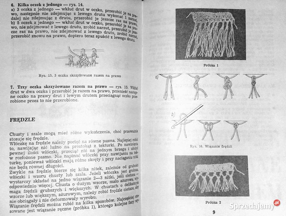 Chusty i szale Janina Malinowska Rok wydania 1985 Książki i Podręczniki lubelskie Chełm