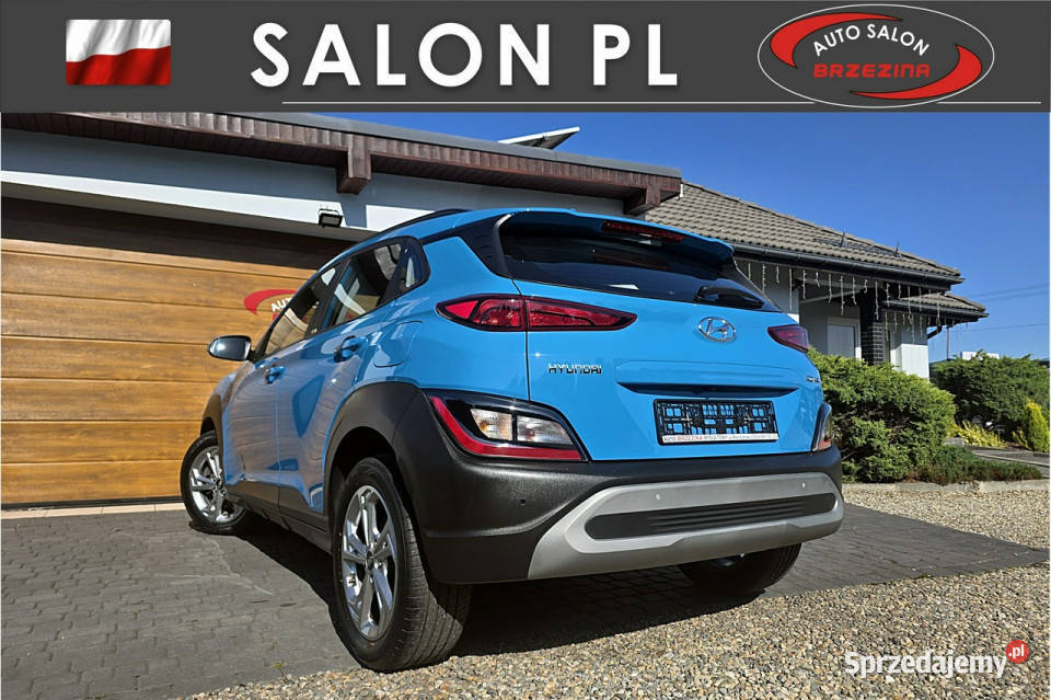 Hyundai Kona serwis ASO I 20172023 niebieski Rydułtowy