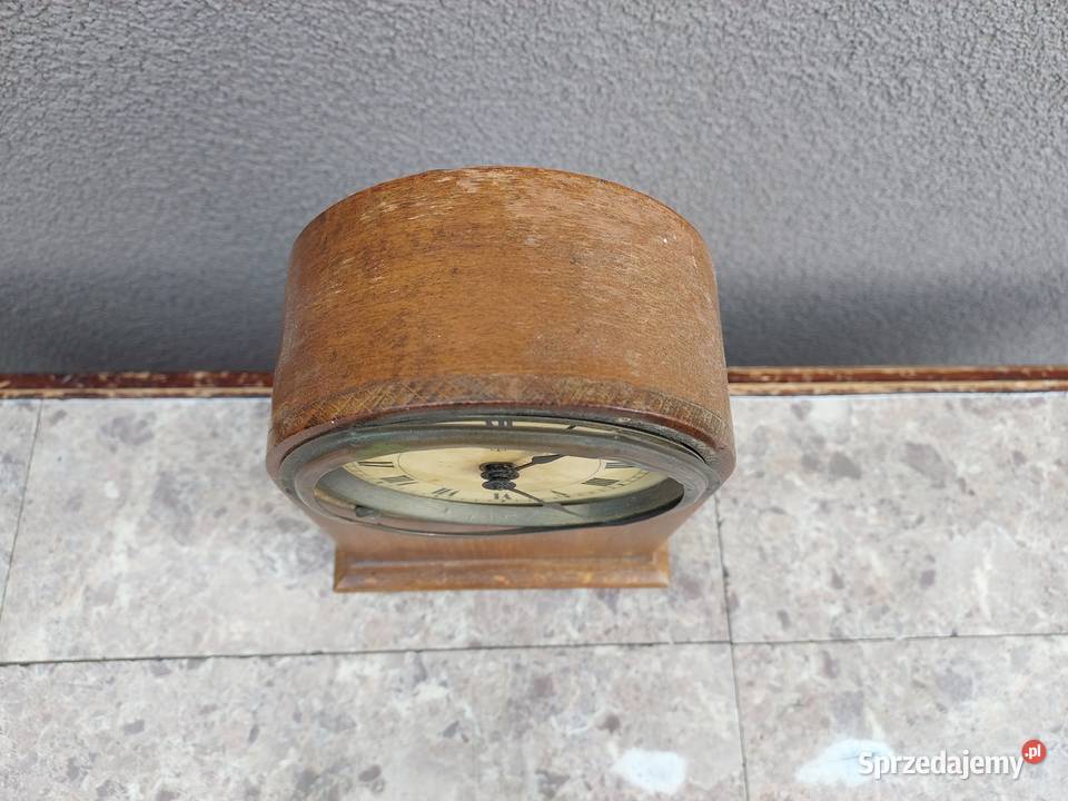 206 Stary zegar stołowy budzik Junghans 1920r Antyki pomorskie Tczew