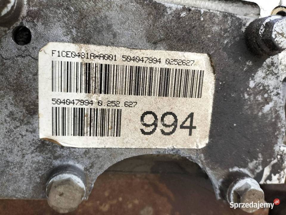 SILNIK KOMPLETNY DIESEL F1CE0481A 30 HPI JTD