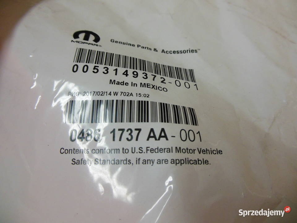 04861737AB FILTR POWIETRZA OE CHRYSLER MOPAR Kozy