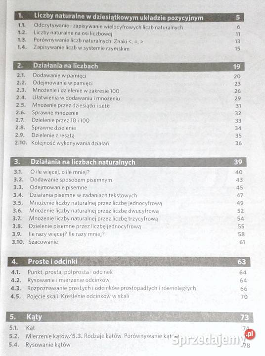 Matematyka z klasą Kl 4 Zbiór zadań Monika Kunc Chełm
