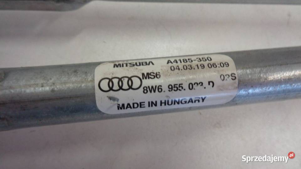 AUDI A4 A5 8W MECHANIZM SILNICZEK WYCIERACZEK wielkopolskie