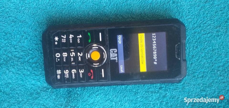 caterpillar cat b30 telefon budowlany odporny