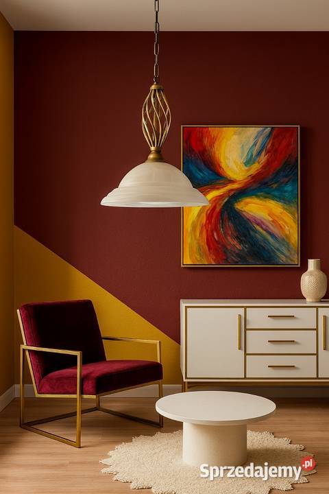 Lampa wisząca produkcji niemieckiej Wrocław