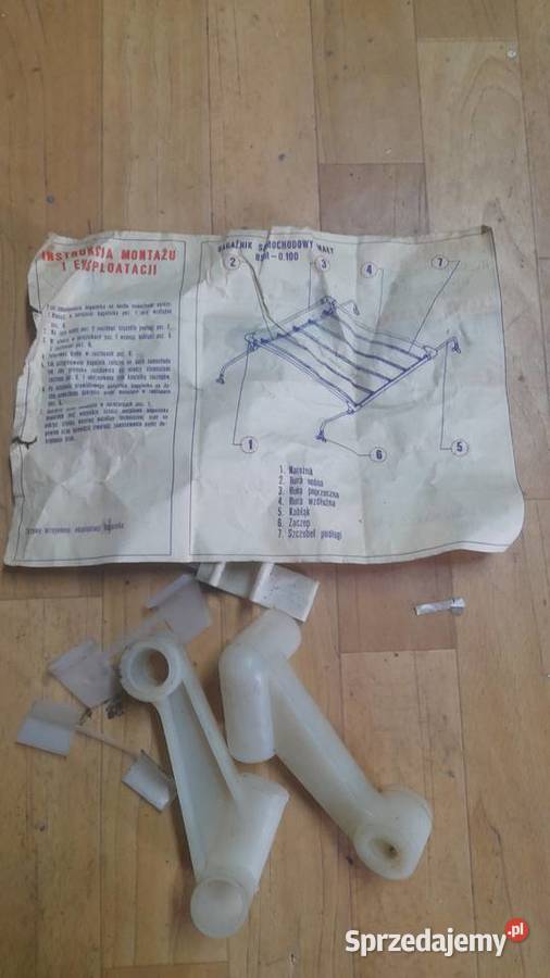 Bagażnik dachowy fiat 126p Instrukcjagwarancja Pozostałe dolnośląskie Karpacz