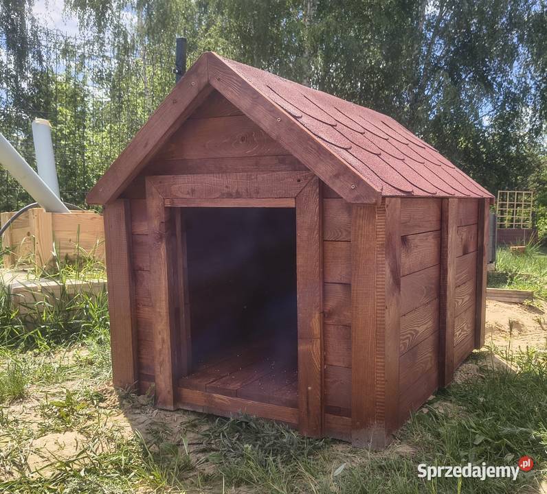 Duża ocieplana buda psa Godów