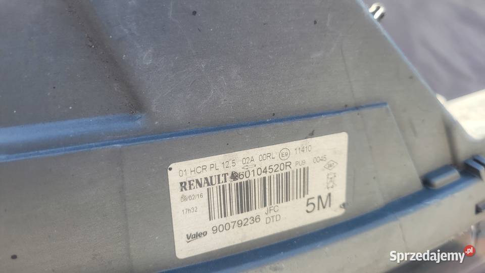 RENAULT ESPACE V FULL LED REFLEKTOR PRAWY LAMPA Części samochodowe śląskie Ruda Śląska