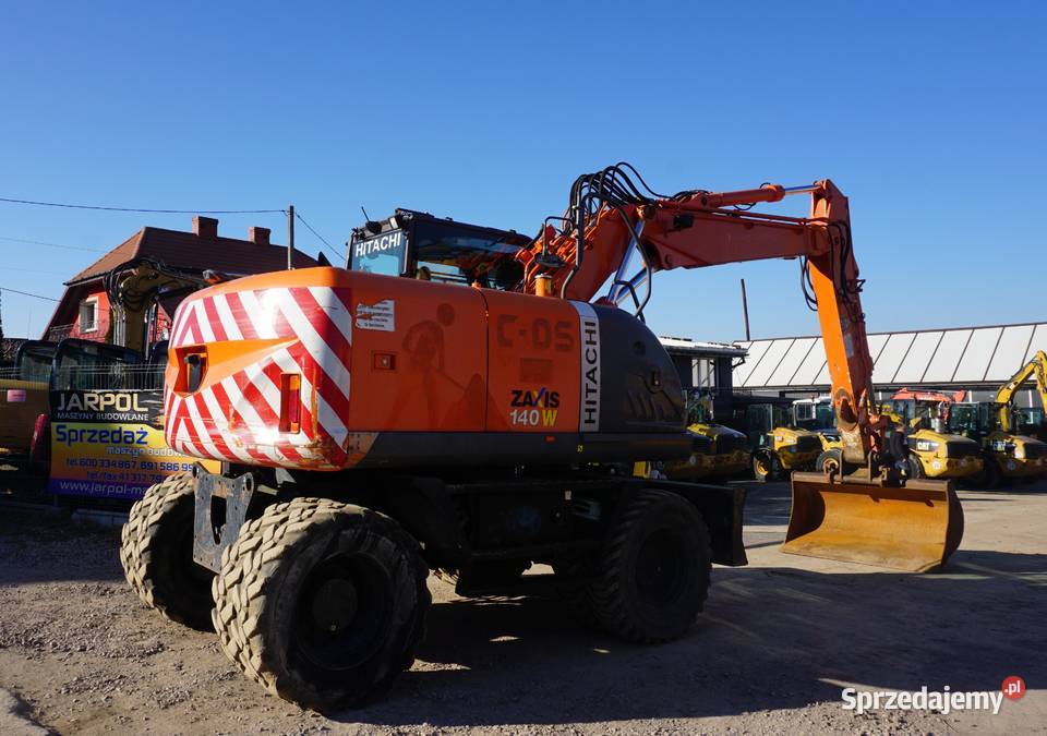 Koparka kołowa Hitachi ZX 140W 2011 nie świętokrzyskie Jeziorko sprzedam
