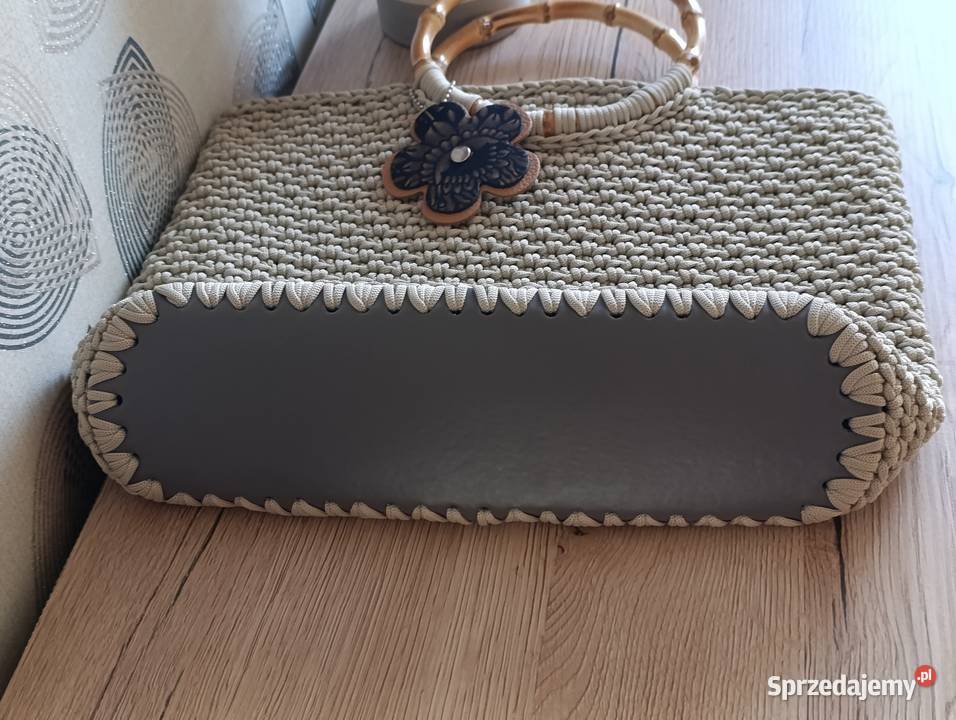 Torebka koszyk Hand Made Torby i torebki lubelskie Chełm sprzedam