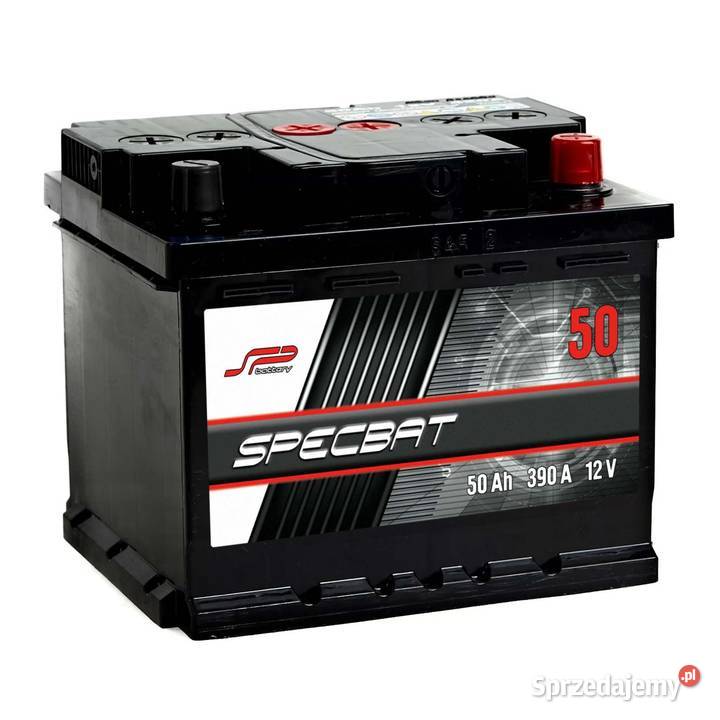 Akumulator SPECBAT 50Ah 420A EN PRAWY PLUS akumulatory Warszawa
