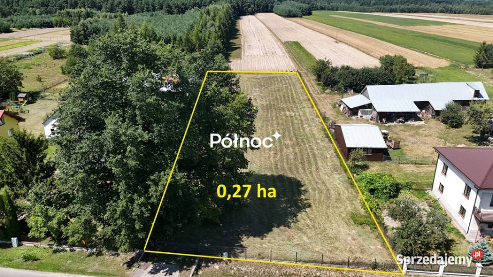 Działka budowlana z możliwością podziału siatka