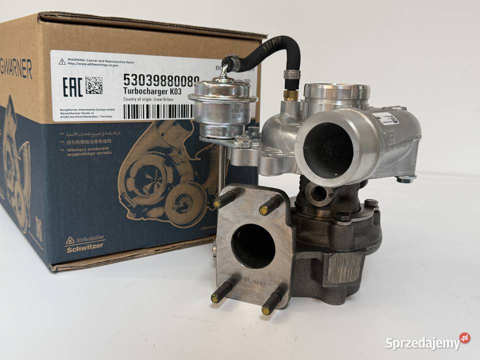 Turbosprężarka BorgWarner KKK