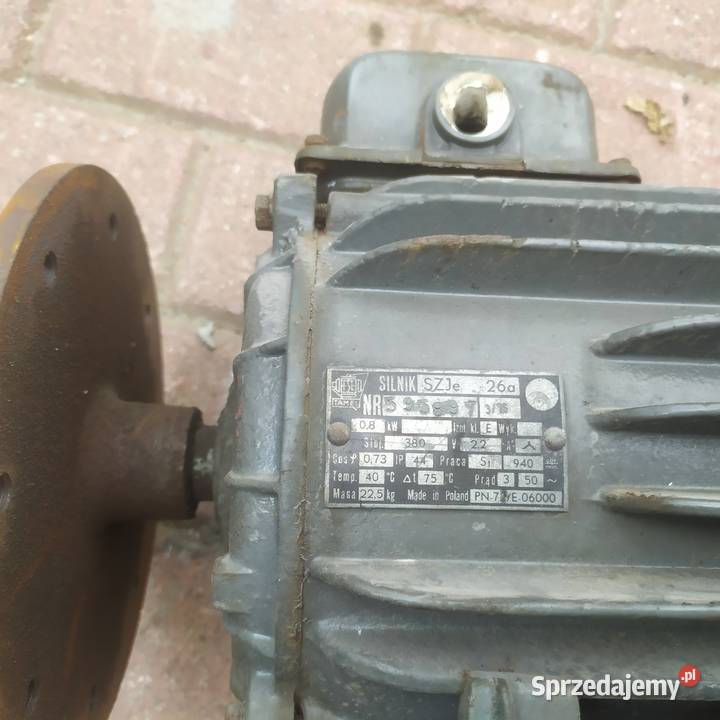 Silnik elektryczny 08 kw 960 obr