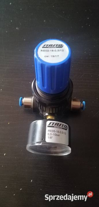Regulator ciśnienia z manometrem 18 Ząbki