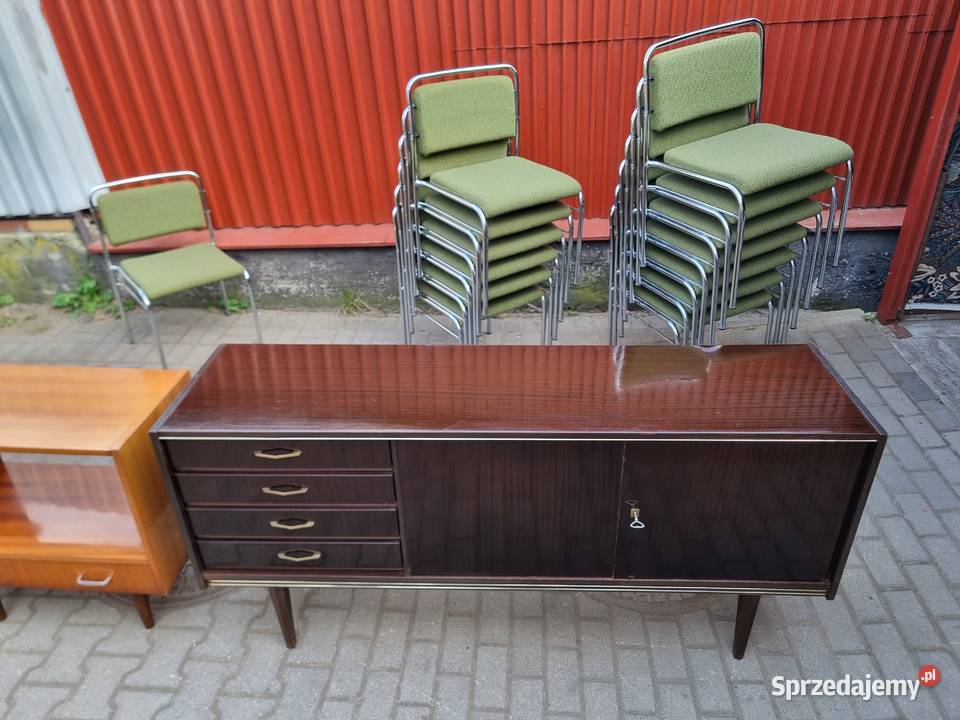 Komoda z okresu prlu piękny stan 299 sideboard Poznań