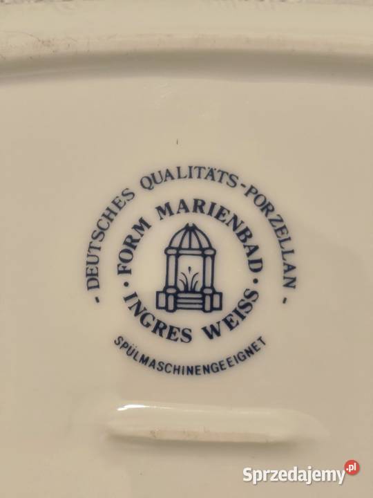 Klasyka niemieckiej porcelany kultowy fason Form Poddębice