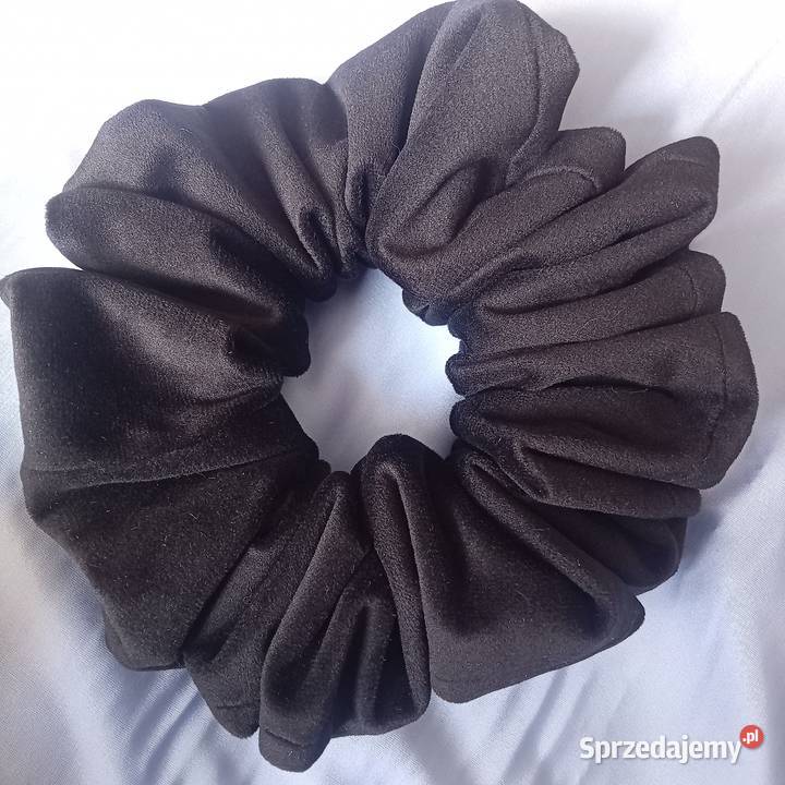 Modne frotki scrunchie welur aksamitnysatyna Bydgoszcz