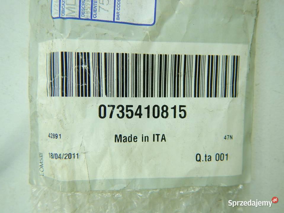 LISTWA DRZWI FIAT GRANDE PUNTO 13 JTD osobowe