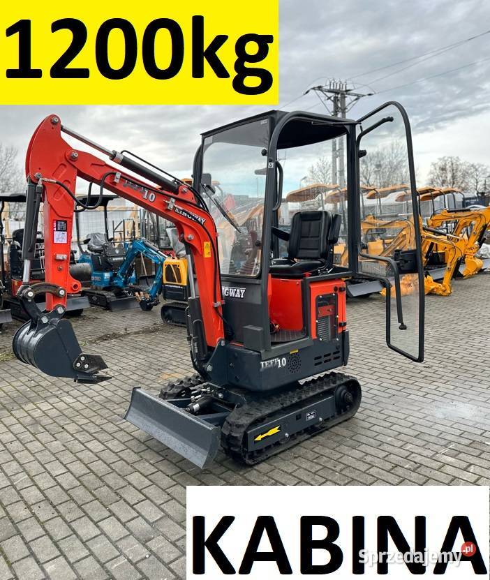 NOWA MINIKOPARKA OKAYAMA Kingway 1000 FV Leasing Wrocław