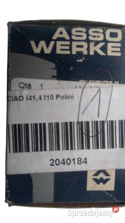 TŁOK ASSO WERKE POLINI 414 mm PIAGGIO VESPA CIAO Części i akcesoria motocyklowe