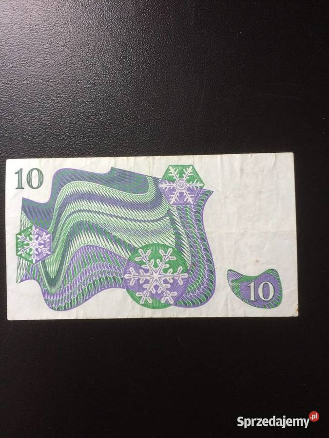 313 Banknot 10 Koron Szwecja Szczecin