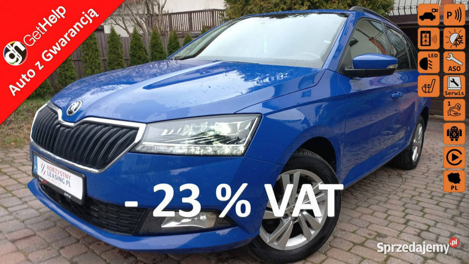 koda Fabia Full Led Radar Front Assist czujnik zmierzchu Gdańsk