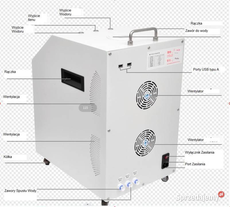 OLV4200 INHALATOR WODORU MOLEKULARNEGO Kielce