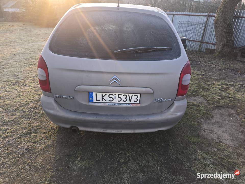 Citroen xsara 20hdi jezdzi oplacony Bychawka Pierwsza sprzedam