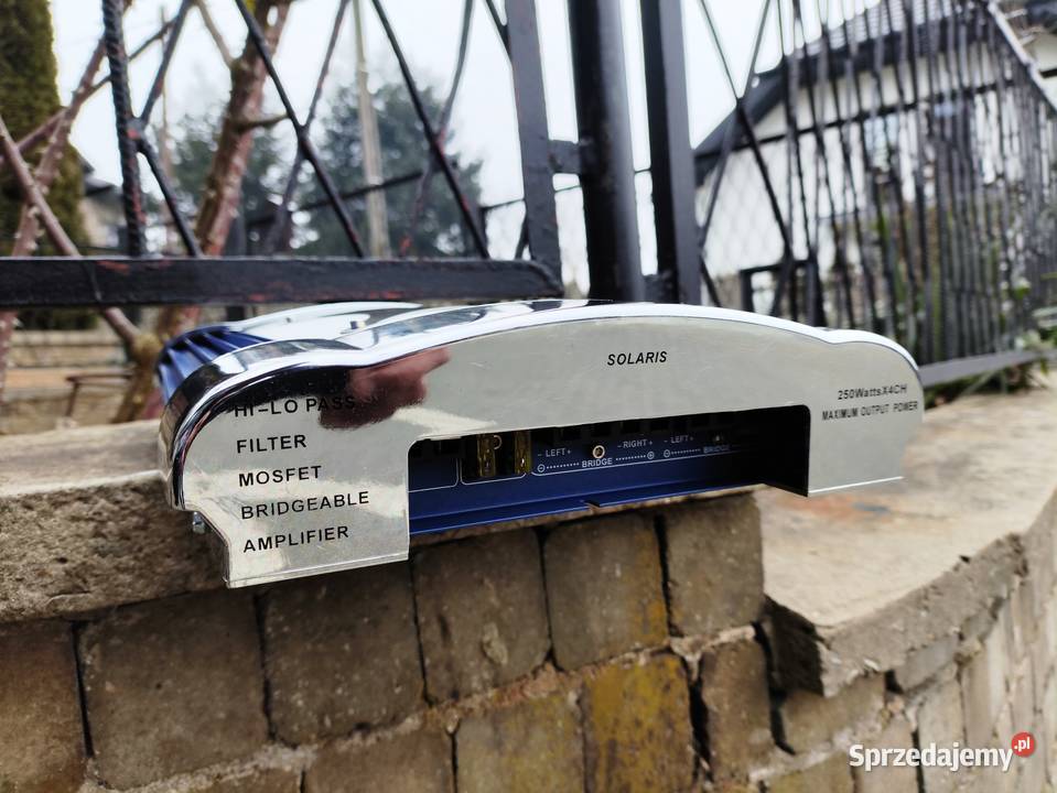 Wzmacniacz samochodowy 4 kanałowy Megakick Niegowonice